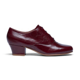Gretel Vintage Oxfords (Burgundy)
