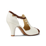 PRE-ORDER Sylvie Vintage Shoes (Walnut/Ivory)