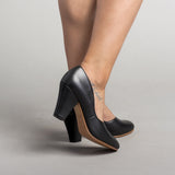 Marilyn Vintage Pumps Wide (Black)