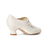 PRE-ORDER Savoy Beaded Edwardian Shoes (Ivory)