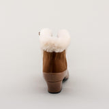 Alpen Retro Winter Booties (Brown/Ivory)