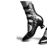 Colette Edwardian Button Boots (Black)