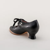 Gibson Edwardian Leather Shoes (Black)