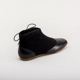 Keckley Victorian Side-Lace Boots (Black/Black)