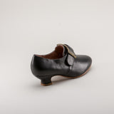 Kensington 18th Century Leather Shoes (Black)