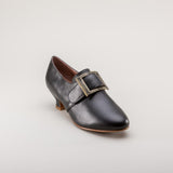 Kensington 18th Century Leather Shoes (Black)